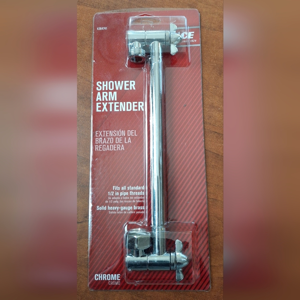 Ace Chrome Brass Shower Arm Extender 3600C102PK